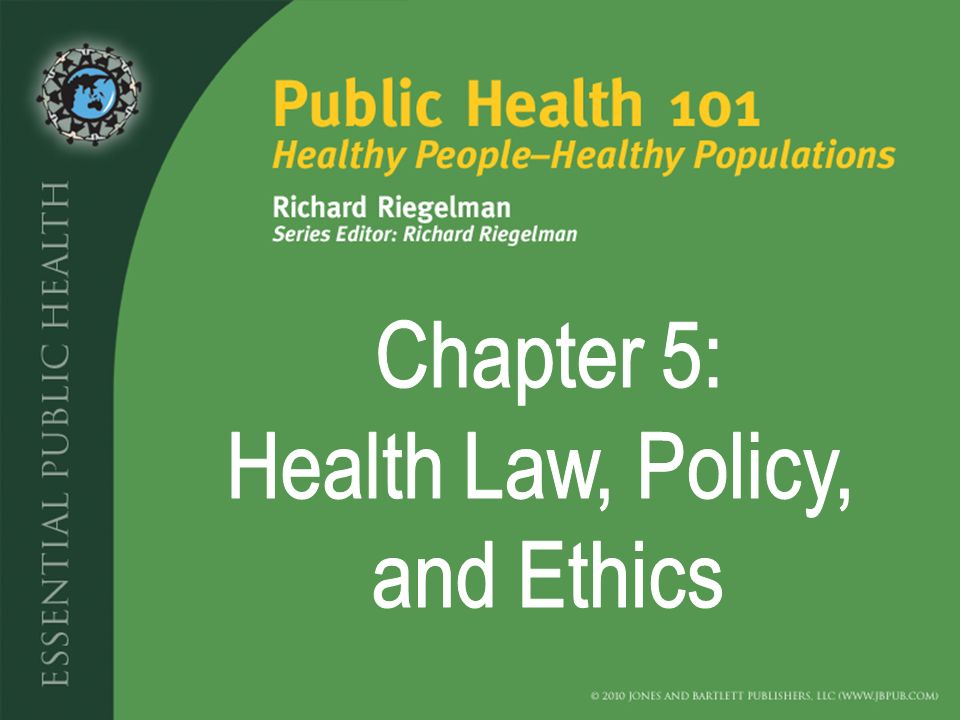 Health, Policy, Law and Ethics